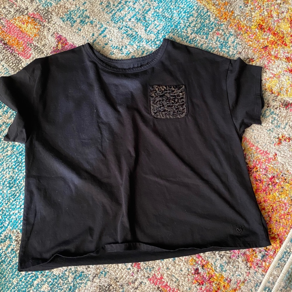 Justice crop T-shirts